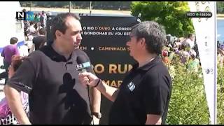 Eventsport 1ª Douro Run Gondomar  Entrevista a Carlos Ferreira Director da Prova [upl. by Anihs983]