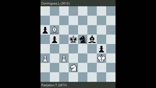 FIDE World Championship 2004  Radjabov vs Dominguez  Round 56 [upl. by Bessie]