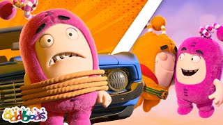 ODDBODS  NEW  🦸Slick the SUPERHERO 🦸  Best Oddbods Full Episode  Funny Cartoons for Kids [upl. by Reisman456]