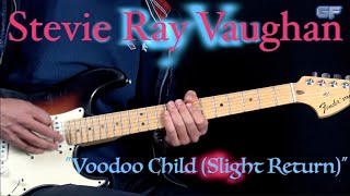 Stevie Ray Vaughan  quotVoodoo Child Slight Returnquot EXCERPT  Rock Guitar Lesson wTabs [upl. by Anivlek251]