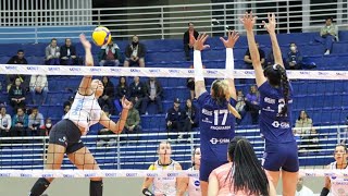 Superliga de VÃ´lei Feminino 202223 Barueri x Praia Clube  jogo antecipado da 10 rodada  1 Turno [upl. by Barnebas]