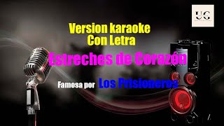 Los Prisioneros  Estreches de corazón letra [upl. by Eiramlatsyrc]