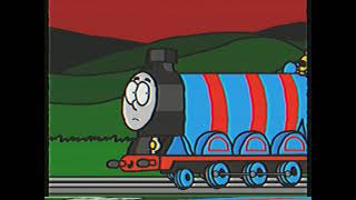 Gordon helps passengers escape SODOR FALLOUT FANMADE ANIMATION [upl. by Boor]