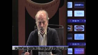 SALERNITANA SABATINI E I TIFOSI PER LA SFIDA ALLA JUVE  SERVIZIO TG SPORT DEL 06012024 [upl. by Seely]