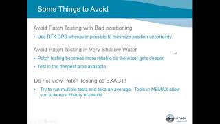 HYPACK 2020 Multibeam Patch and Performance Testing [upl. by Cristy150]