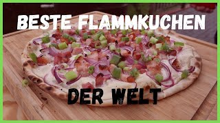 Flammkuchen in der Weber Kugel [upl. by Ailima]