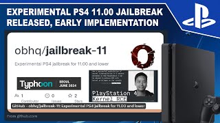 Experimental PS4 1100 Jailbreak Released Very Early Implementation of TheFlows Exploit [upl. by Llenrub]