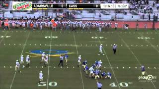 Cass Football Early defensive stop vs Adairsville by the Colonels defense [upl. by Feilak]