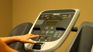 How To Used the Precor 833 Treadmill [upl. by Aneert]