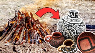 How To Pit Fire Greenware Pottery Without Breaking Any [upl. by Wrdna]