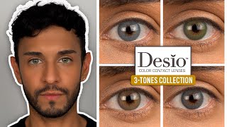 Desio Attitude 3Tones Collection  Contact Lens Review [upl. by Asena]