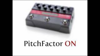 Eventide PitchFactor brief demo the quotsecretquot sounds [upl. by Netloc]