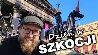 Nie śpię bo zwiedzam Szkocję GLASGOW  PERTH w 1 DZIEŃ  VLOG cz1 [upl. by Simdars]