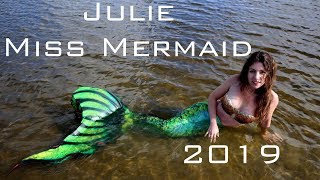 Insolite  Julie Miss Mermaid 2019 [upl. by Eigram]