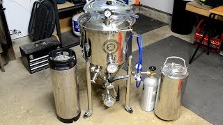 CF10 Spike Conical Unitank Fermenter A HandsOn Review [upl. by Elyse]