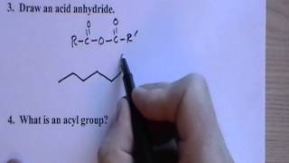 CHEM 1060 Lecture 038 Thioesters and Acid Derivatives [upl. by Dasteel]