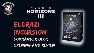 Unboxing Modern Horizons 3 Commander Deck Eldrazi Incursion  Magic The Gathering [upl. by Nemzzaj]