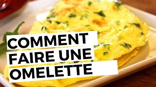 COMMENT FAIRE UNE OMELETTE  SIMPLE [upl. by Otto]