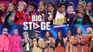 BIG STAGE 2023 LIVE   MINGGU 4 [upl. by Ainoek]