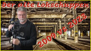 lost place  14 Jahre sind vergangen aber der Lokschuppen hat an Charme nichts verloren  4K Video [upl. by Adikram]