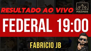 Resultado Jogo do Bicho ao vivo FEDERAL 1900  14082024 [upl. by Horacio]