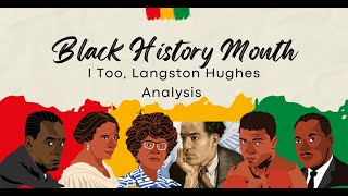 quotI Tooquot by Langston Hughes Poetry Analysis blackhistorymonth poetry langstonhughes [upl. by Bish266]