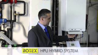 Riscaldamento Rotex HPU Hybrid a pompa di calore e caldaia integrate Corso installatori [upl. by Ardnaeel]