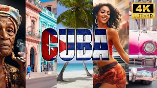 Cuba in 4K  Havana Vibes Breathtaking Landscapes Traditional Latin Salsa Cuban Relaxing Music Mambo [upl. by Zurciram]