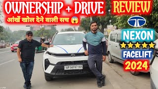 TATA NEXON FACELIFT 2024 OWNERSHIP REVIEW  NEW NEXON 2024 DRIVE REVIEW NarrusAutovlogs [upl. by Aloek83]