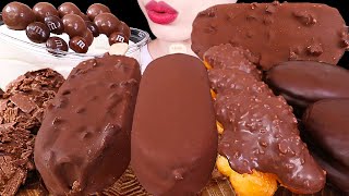 ASMR warm whipped cream Maltesers Oreo Choco Boy mukbang 따뜻한 생크림에 몰티저스 오레오 초코송이를 말아서 먹방 [upl. by Cuthburt]