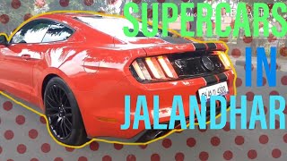 Supercars in jalandharpunjabindia COMPLINATION [upl. by Alathia956]