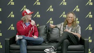 AD Rowntree interviews Kirk Hammett of Metallica  Full Interview [upl. by Namyaw819]