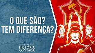 Socialismo e Comunismo O que são e quais as diferenças  História Contada [upl. by Elimay376]