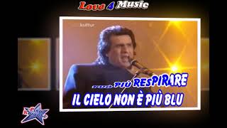 Toto Cutugno  Voglio andare a vivere in campagna Karaoke [upl. by Elane]