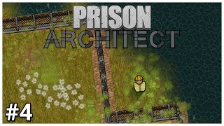 Prison Architect  4  Stuck  Lets Play  Gameplay  Construction [upl. by Essilem431]