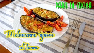 melanzane ripiene di pasta [upl. by Cantu316]