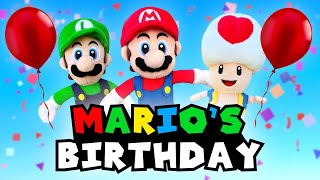 Marios Birthday  It’sAMiiCurren [upl. by Aniroc536]