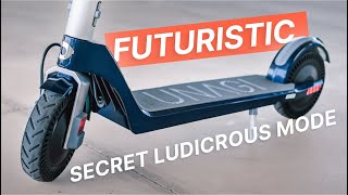 Futuristic Scooter  Secret Ludicrous Mode  Unagi Model One Review [upl. by Theola]