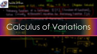 Introduction to Calculus of Variations [upl. by Enyamrahs]