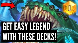 The BEST DECKS to get LEGEND in Standard Wild and Twist since the MiniSet [upl. by Analihp]