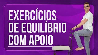 EQUILÍBRIO EM CASA  Exercícios para Idosos  Aurélio Alfieri [upl. by Adnovoj]