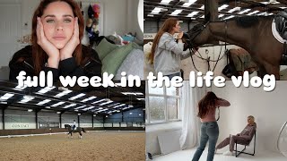 full week at home vlog riding sonny brand photoshoot chats and friend hacks [upl. by Nitaf478]