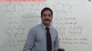 Resonance in Poly Nuclear Hydro CarbonsNaphthaleneAnthracene [upl. by Odrahcir]