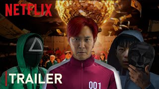 SQUID GAME SEASON 2 Main Trailer  The Elite Games  Netflix Series  TeaserPRO Concept [upl. by Biddick]