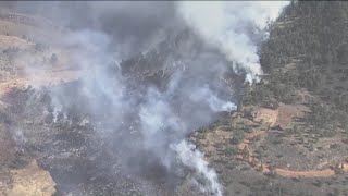 Mandatory evacuations ordered for fire near Lyons [upl. by Veradia728]