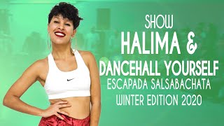 Show Halima Brini y sus alumnas  Escapada Salsabachata a Segovia  Febrero 2020 [upl. by Alywt]