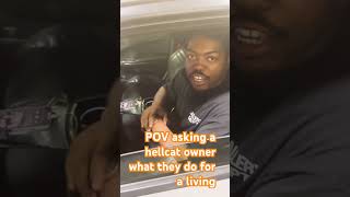 Hellcat POV what you do for a living hellcat srt mopar [upl. by Waylen410]