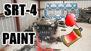 Lets paint all the things Dodge Neon SRT4 Rebuild Part 5 [upl. by Brigit]