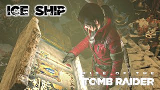 Rise of the Tomb Raider · Ice Ship Challenge Tomb Walkthrough Video Guide [upl. by Derry]