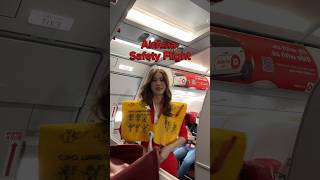 AirAsia safety flight cabincrew flightattendant airasia pramugari [upl. by Lah]